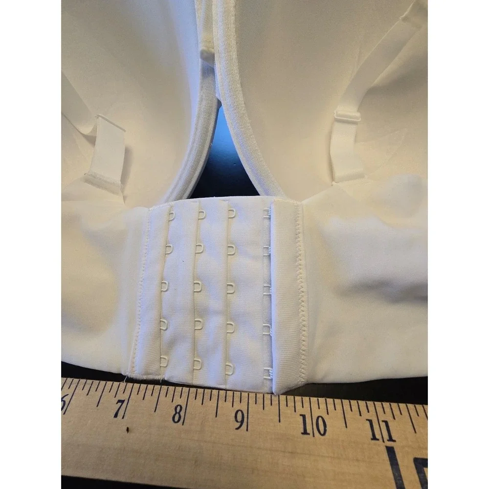 Ambrielle Everyday Full Coverage Bra White - 46DDD - Adjustable Straps‎